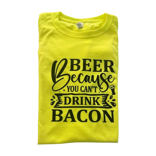 Beer because you can’t T-shirt, Sweatshirt, Hoodie